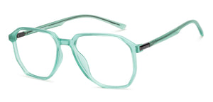 Grey Hexagonal Full Rim Unisex Eyeglasses by Lenskart Air-206733