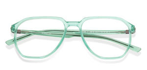 Grey Hexagonal Full Rim Unisex Eyeglasses by Lenskart Air-206733