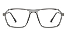 Load image into Gallery viewer, Grey Rectangle Full Rim Unisex Eyeglasses by Lenskart Air-151707