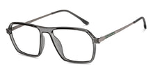 Load image into Gallery viewer, Grey Rectangle Full Rim Unisex Eyeglasses by Lenskart Air-151707