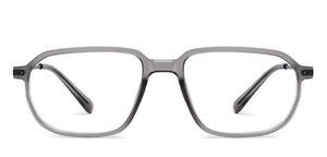 Grey Rectangle Full Rim Unisex Eyeglasses by Lenskart Air-206731
