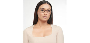 Grey Rectangle Full Rim Unisex Eyeglasses by Lenskart READERS-152159