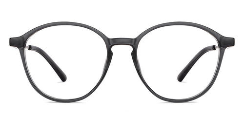 Grey Round Full Rim Unisex Eyeglasses by Lenskart Air-151694