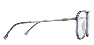 Grey Aviator Full Rim Unisex Eyeglasses by Lenskart Air-201272