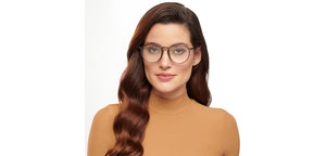 Grey Round Full Rim Unisex Eyeglasses by Lenskart Air-201279