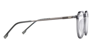 Grey Round Full Rim Unisex Eyeglasses by Lenskart Air-201279