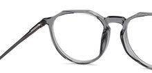 Load image into Gallery viewer, Grey Round Full Rim Unisex Eyeglasses by Lenskart Air-201279