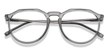 Load image into Gallery viewer, Grey Round Full Rim Unisex Eyeglasses by Lenskart Air-201279