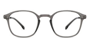 Ash Grey Round Full Rim Unisex Eyeglasses by Lenskart Air-206046