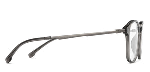 Ash Grey Round Full Rim Unisex Eyeglasses by Lenskart Air-206046