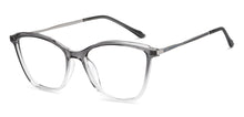 Load image into Gallery viewer, Grey Cat Eye Full Rim Unisex Eyeglasses by Lenskart Air-151710