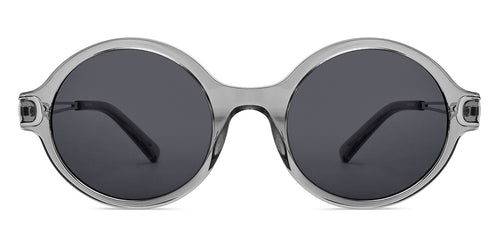 Grey Round Full Rim Unisex Sunglasses by John Jacobs-152721