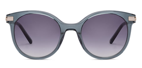 Grey Wayfarer Full Rim Unisex Sunglasses by John Jacobs-152728