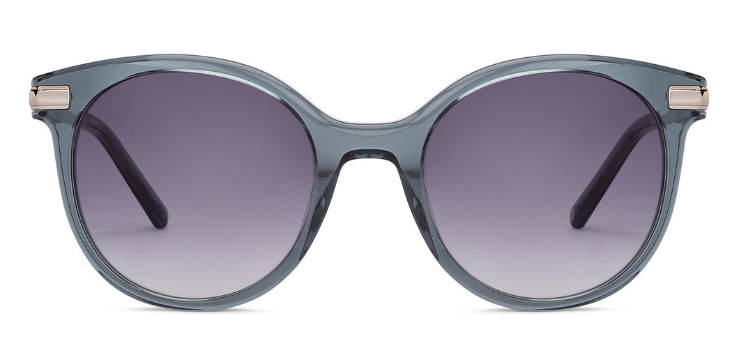 Grey Wayfarer Full Rim Unisex Sunglasses by John Jacobs-152728