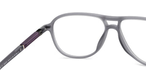 Grey Aviator Full Rim Unisex Eyeglasses by Lenskart Air-209751