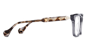 Grey Square Full Rim Unisex Eyeglasses by John Jacobs-208130