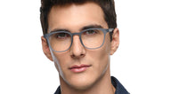 Load image into Gallery viewer, Greystone Wayfarer Full Rim Unisex Eyeglasses by Lenskart Hustlr-212817