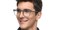 Load image into Gallery viewer, Greystone Wayfarer Full Rim Unisex Eyeglasses by Lenskart Hustlr-212817