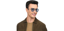 Load image into Gallery viewer, Gunmetal Aviator Full Rim Unisex Sunglasses by John Jacobs-208084