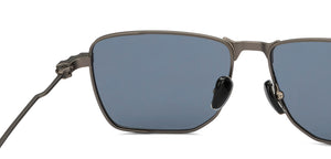 Gunmetal Geometric Full Rim Unisex Sunglasses by Lenskart STUDIO-213182