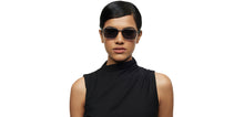 Load image into Gallery viewer, Gunmetal Geometric Full Rim Unisex Sunglasses by Lenskart STUDIO-213182