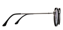 Load image into Gallery viewer, Gunmetal Round Full Rim Unisex Sunglasses by Vincent Chase Polarized-201168