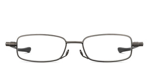 Gunmetal Rectangle Full Rim Unisex Eyeglasses by LENSKART PREMIUM READERS-151499