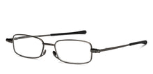 Load image into Gallery viewer, Gunmetal Rectangle Full Rim Unisex Eyeglasses by LENSKART PREMIUM READERS-151499