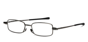 Gunmetal Rectangle Full Rim Unisex Eyeglasses by LENSKART PREMIUM READERS-151499