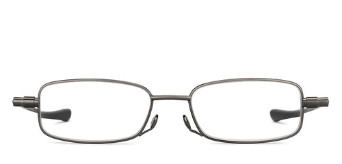 Gunmetal Rectangle Full Rim Unisex Eyeglasses by LENSKART PREMIUM READERS-151500