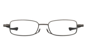 Gunmetal Rectangle Full Rim Unisex Eyeglasses by LENSKART PREMIUM READERS-151502