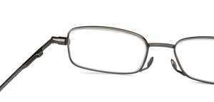 Gunmetal Rectangle Full Rim Unisex Eyeglasses by LENSKART PREMIUM READERS-151502