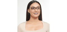 Load image into Gallery viewer, Black Rectangle Full Rim Unisex Eyeglasses by Lenskart READERS-151331