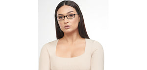 Black Rectangle Full Rim Unisex Eyeglasses by Lenskart READERS-151331