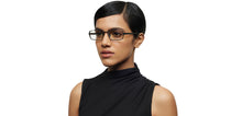 Load image into Gallery viewer, Gunmetal Rectangle Full Rim Unisex Eyeglasses by Lenskart STUDIO-213172