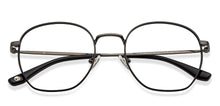 Load image into Gallery viewer, Gunmetal Round Full Rim Unisex Eyeglasses by John Jacobs-201375