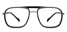 Load image into Gallery viewer, Gunmetal Square Full Rim Unisex Eyeglasses by Lenskart STUDIO-205395