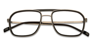 Gunmetal Square Full Rim Unisex Eyeglasses by Lenskart STUDIO-205395