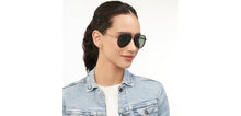 Load image into Gallery viewer, Gunmetal Aviator Full Rim Unisex Sunglasses by Vincent Chase Polarized-206772
