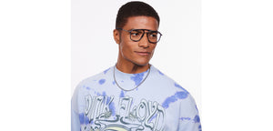 Blue Square Full Rim Unisex Eyeglasses by Lenskart STUDIO-205406
