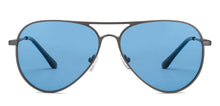 Load image into Gallery viewer, Gunmetal Aviator Full Rim Unisex Sunglasses by Vincent Chase Polarized-206959