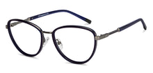 Load image into Gallery viewer, Blue Cat Eye Full Rim Women Eyeglasses by Lenskart STUDIO-205401