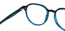 Load image into Gallery viewer, Blue Round Full Rim Unisex Eyeglasses by Vincent Chase-150830