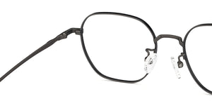 Gunmetal Round Full Rim Unisex Eyeglasses by Vincent Chase-200251