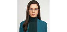 Load image into Gallery viewer, Brown Rectangle Half Rim Unisex Eyeglasses by Lenskart Air-200750