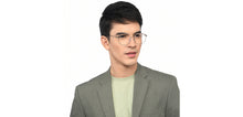 Load image into Gallery viewer, Gunmetal Round Full Rim Unisex Eyeglasses by Vincent Chase-210634