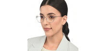 Load image into Gallery viewer, Gunmetal Round Full Rim Unisex Eyeglasses by Vincent Chase-210634