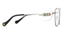 Load image into Gallery viewer, Gunmetal Round Full Rim Unisex Eyeglasses by Vincent Chase-210634