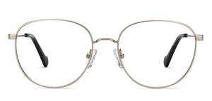 Gunmetal Round Full Rim Unisex Eyeglasses by Vincent Chase-210634