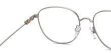 Load image into Gallery viewer, Gunmetal Round Full Rim Unisex Eyeglasses by Vincent Chase-210634